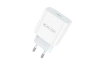 JELLICO Netz-Ladegerät AK180 PD 20W 1xUSB-C + Kabel USB-C - USB-C weiss