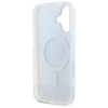 Etui DKNY Repeat Texture Pattern With Stripe na iPhone 16 - czarne