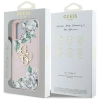 Etui Guess Grained Roses Big 4G logo na iPhone 16 - różowe