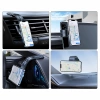 Wozinsky WCZ2Y2S Magnetische Autohalterung mit 15W MagSafe Induktives Ladegerät für das Autocockpit - Schwarz