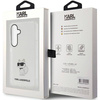 Oryginalne Etui KARL LAGERFELD hardcase IML Choupette KLHCS24SHNCHTCT do Samsung Galaxy S24 przezroczysty