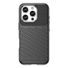 Thunder Case for iPhone 16 Pro Silicone Case - Black