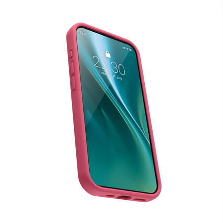 Nakładka Etteri Silicone Case do Samsung Galaxy A55 5G malinowa