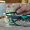 Rockbros Polarisierte Radbrille mit UV-Schutz und Korrektureinsatz - Grau