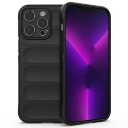 Schutzhülle IPHONE 14 PRO Silky Shield schwarz