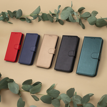 Etui Smart Classic do iPhone 16 Plus 6,7&quot; granatowe