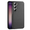 Dux Ducis Grit etui Samsung Galaxy S23+ elegancki pokrowiec ze sztucznej skóry czarne