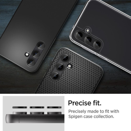 KAMERAABDECKUNG Spigen OPTIK.TR „EZ FIT“ KAMERASCHUTZ 2ER-PACK GALAXY S23 FE SCHWARZ