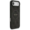 Etui Guess 4G Ring Classic Logo MagSafe do iPhone 17 Air - czarne