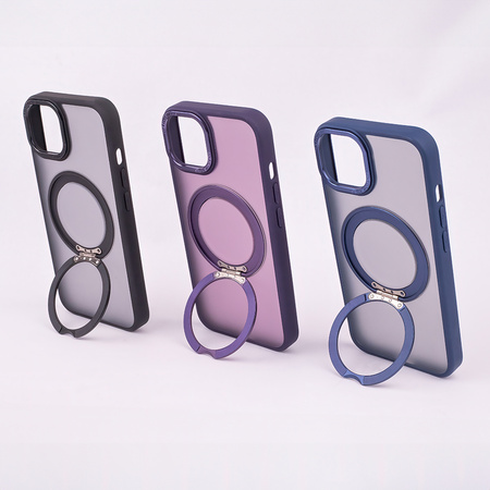 Nakładka Mag Ring Rotating do iPhone 13 6,1&quot; fioletowy