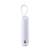 Joyroom Mini-Powerbank 10000 mAh Colourful Series 22,5 W mit 2 integrierten USB-C- und Lightning Kabeln weiß (JR-L012)