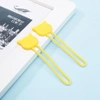 Silicone cable reel - yellow
