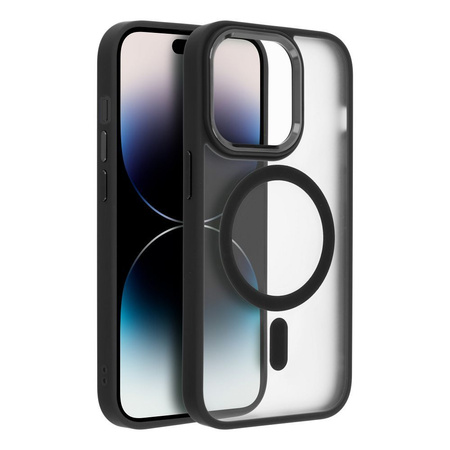 Futerał MATTE MAG COVER kompatybilny z MagSafe do IPHONE 16 Plus czarny