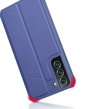 DUX DUCIS Skin X Bookcase type case for Samsung Galaxy S22+ (S22 Plus) blue