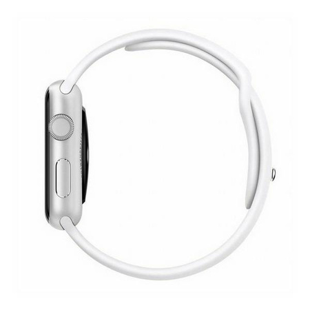 Mercury pasek Silicon Apple Watch 38/40/41 mm biały/white