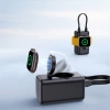Powerbank Joyroom JR-W13 5000mAh bezprzewodowy do Apple Watch + USB-C i Lightning – czarny