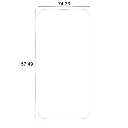 Etteri szkło hybrydowe do iPhone 16 Plus 6,7"