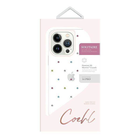 Schutzhülle IPHONE 14 PRO UNIQ Coehl Solitaire transparent