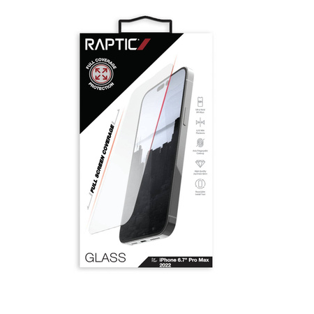Raptic X-Doria Full Glass szkło hartowane iPhone 14 Pro Max na cały ekran