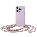 Schutzhülle IPHONE 12 PRO Tech-Protect Icon Chain violett