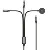JELLICO kabel B25 3w1 (Apple Watch) 3.1A 1.2M Czarny