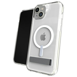 Etui ZAGG Crystal Palace Snap Kickstand   MagSafe do iPhone 15 Plus przezroczysty/clear