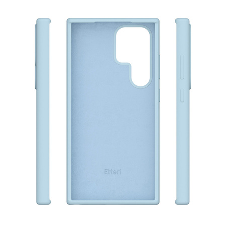 Nakładka Etteri Silicone Case do Samsung Galaxy S25 Ultra jasnoniebieska