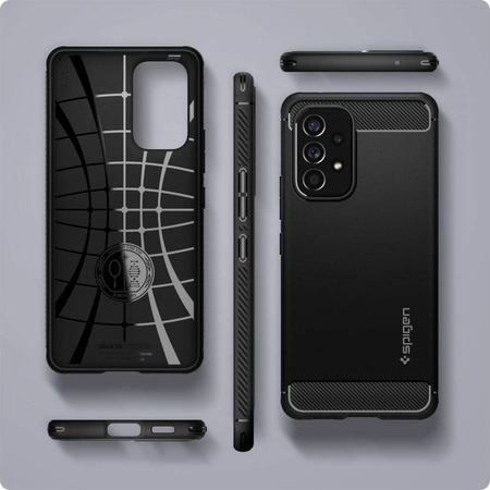 SPIGEN RUGGED ARMOR GALAXY A53 5G MATTSCHWARZ