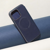 Etui Smart Gold Frame Mag do iPhone 12 / 12 Pro 6,1" granatowe