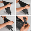 Wozinsky waterproof bicycle bag trunk pannier 25l 2in1 black (WBB24BK)