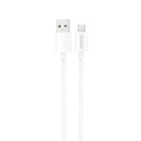 Dudao L4SM USB-A / Micro-USB-Kabel 5A 1m - Weiß
