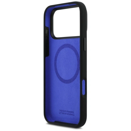 Etui BMW M Silicon Logo MagSafe na iPhone 17 Pro Max - czarne