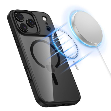 TECH-PROTECT MAGMAT MAGSAFE IPHONE 17 PRO BLACK/CLEAR