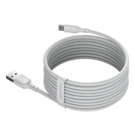 Baseus 2x kabel USB - USB Typ C szybkie ładowanie Power Delivery Quick Charge 40 W 5 A 1,5 m biały (TZCATZJ-02)