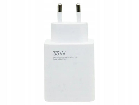 XIAOMI oryginalna ładowarka sieciowa USB A QC3.0 3A 33W MDY-16-EF biała bulk