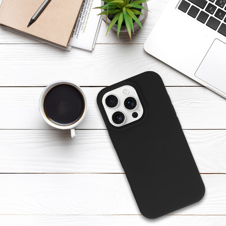 Tel Protect Silicone Premium do Iphone 16 Pro Max czarny
