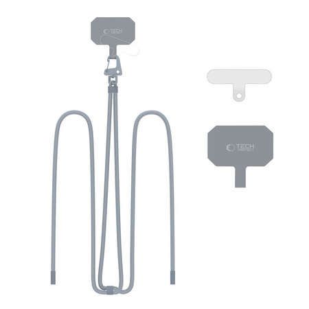 Smycz Tech-Protect C5S Rope Crossbody Strap - szara