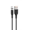 DENMEN KABEL USB TYP-C 2.4A CZARNY D18 MAGNETYCZNY