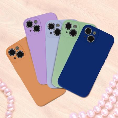 Nakładka Silicon do iPhone 17 Air 6,6" lawenda