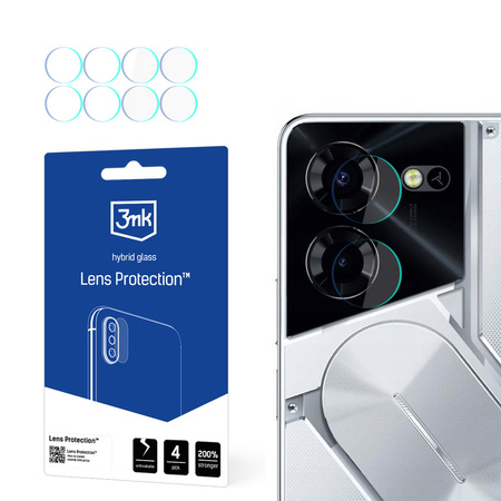 3MK Lens Protect Tecno POVA 5 Ochrona na obiektyw aparatu 4szt