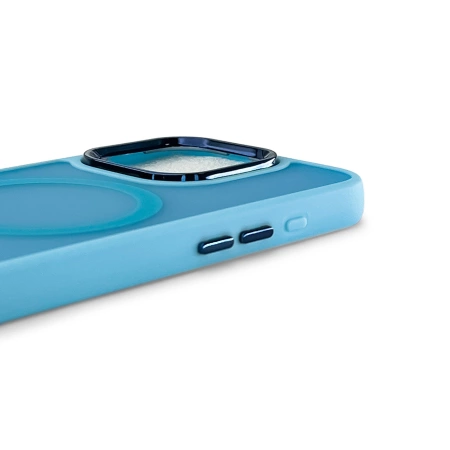 Magnetic Collection MagSafe case for iPhone 16 Pro - light blue