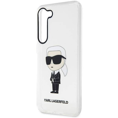Karl Lagerfeld KLHCS23SHNIKTCT S23 S911 transparenter Hartschalenkoffer Ikonik Karl Lagerfeld