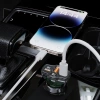 Dudao R78 78W Car Charger USB-C PD / 2xUSB-A QC - Black