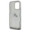 Karl Lagerfeld IML Metal Karl&amp;Choupette Head MagSafe Hülle für iPhone 16 Pro - Schwarz