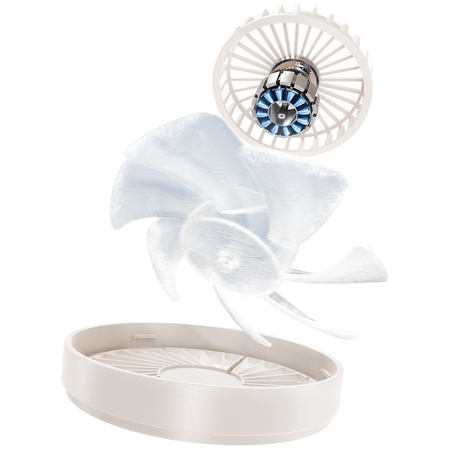 Wiatrak ręczny USAMS LiFE LU02 czarny