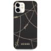 Guess GUHCP12SPCUCHBK iPhone 12 mini czarny/black hardcase Gold Chain Collection