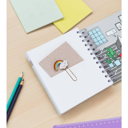 Line Friends BT21 - Kalendarz / Planner szkolny 2021/2022 (niebieski)