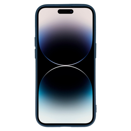 Vennus Silicone Heart Case do Iphone 14 Pro Max wzór 1 granatowy