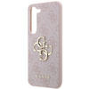 Oryginalne Etui GUESS hardcase 4G Big Metal Logo GUHCSA354GMGPI do Samsung Galaxy A35 różowy