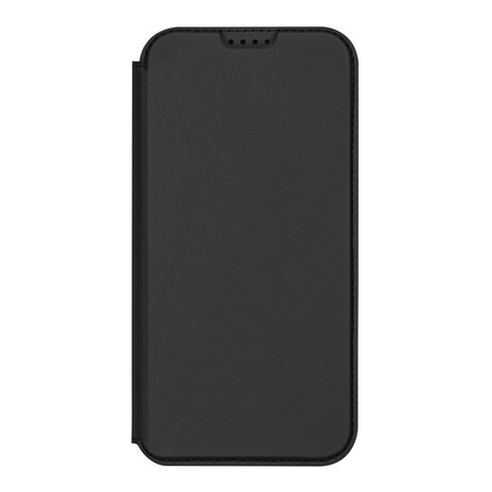 Dux Ducis Skin Pro iPhone 17 Case with Flip and Card Slot - Black